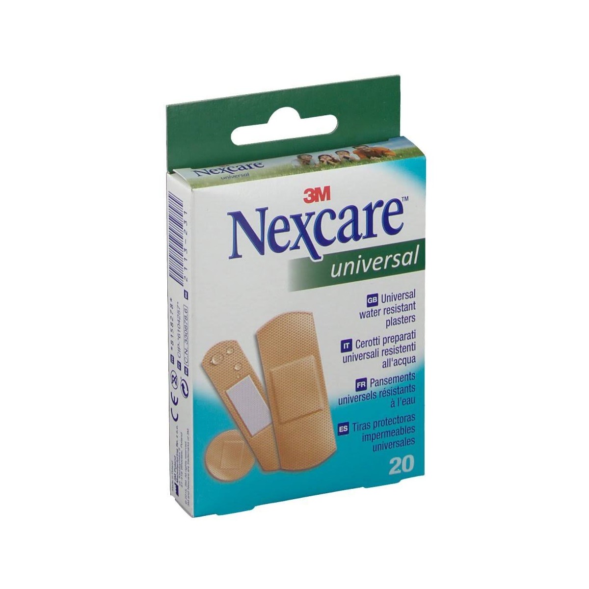 nexcare universal 20 surtidas