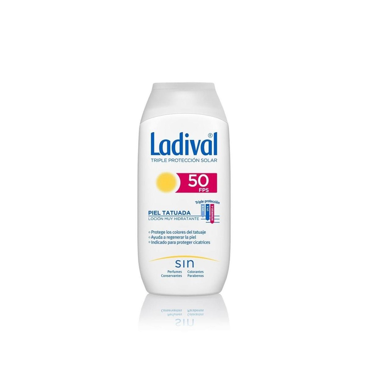 ladival 50 pieles tatuadas 200 ml