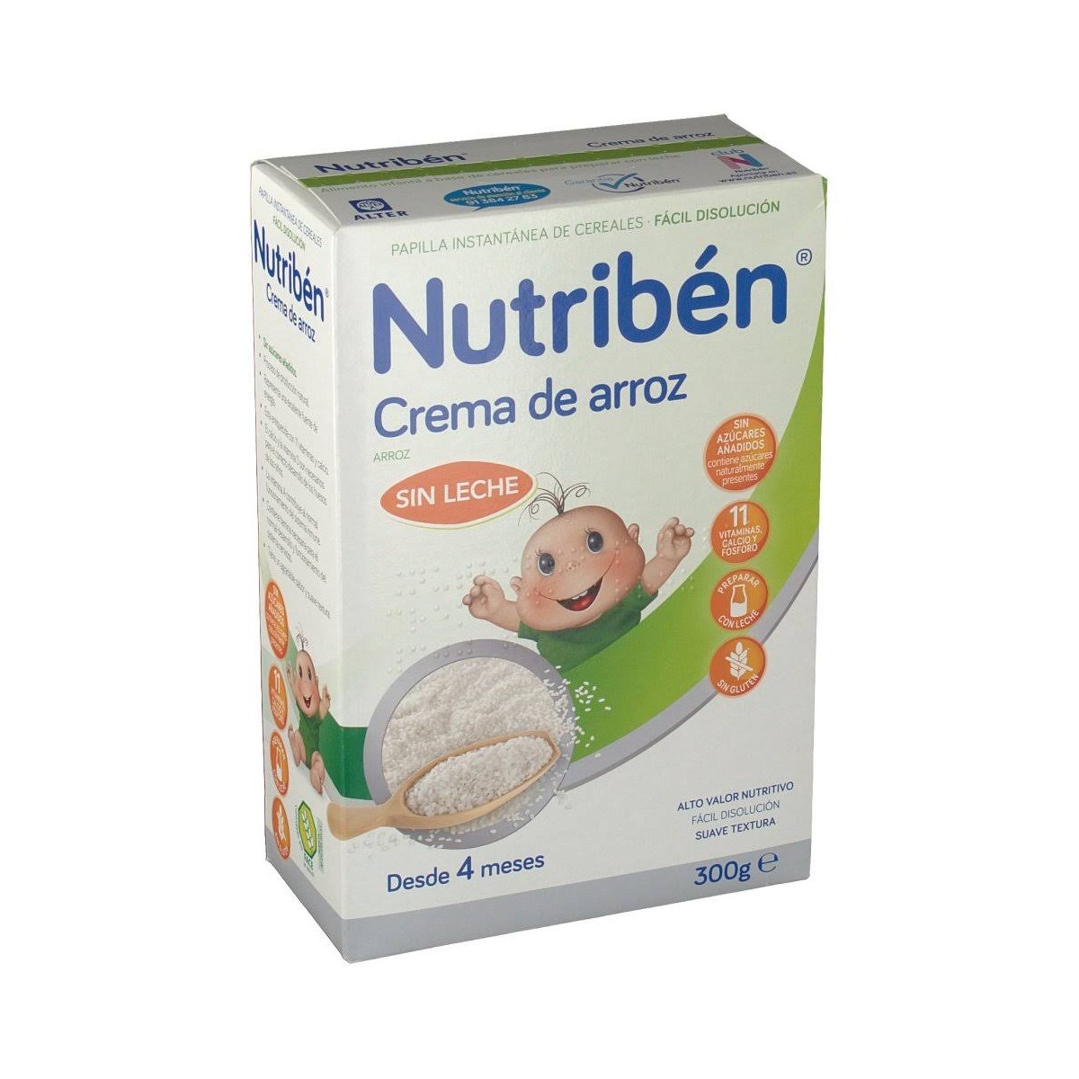 nutriben crema de arroz 300 g