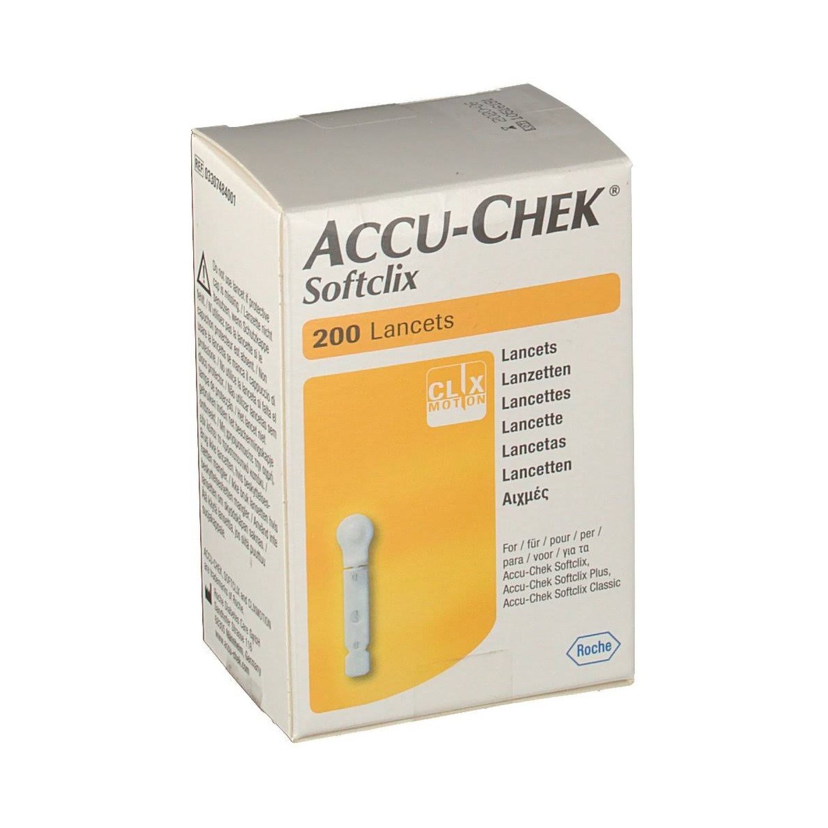 accu chek softclix 200 lancetas