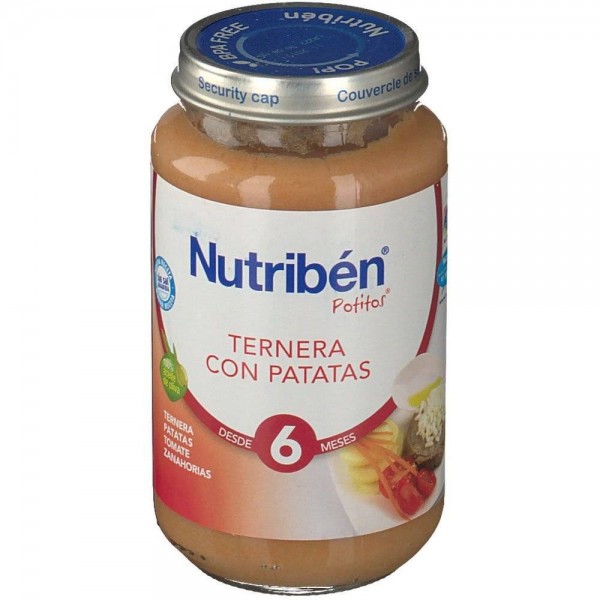 nutriben ternera con patatas 250 g
