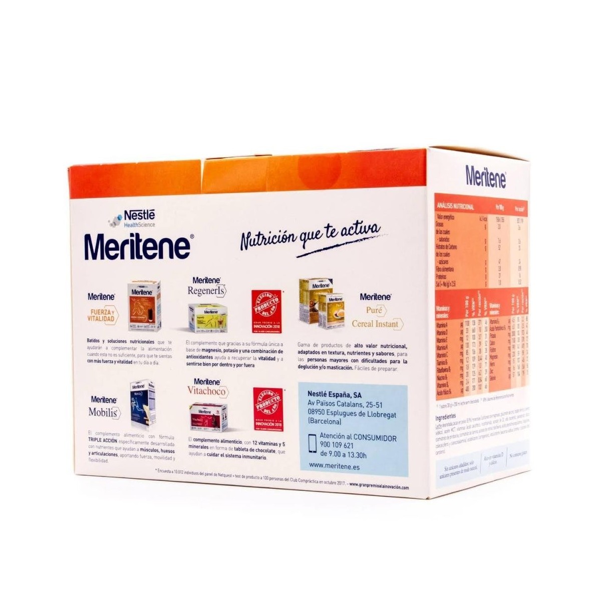 duplo meritene chocolate 2x15 sobres