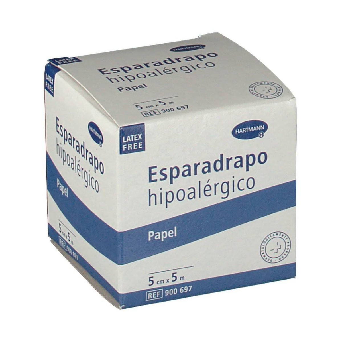 esparadrapo hipoalergico papel 5 cm x 5 m
