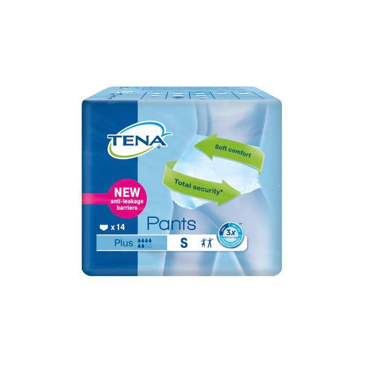 tena pants plus 14 uds