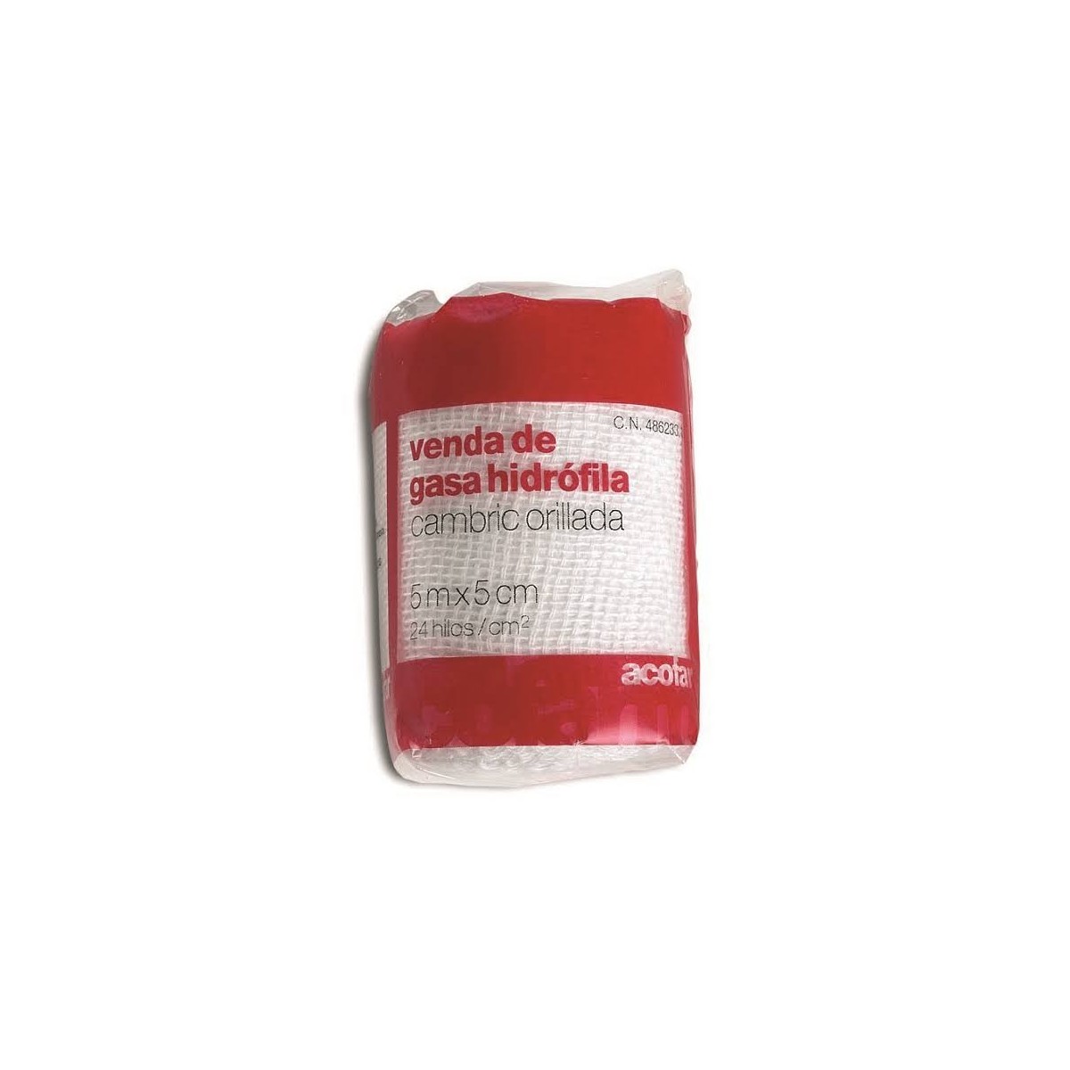 venda de gasa hidrofila cambric acofarma 5x5