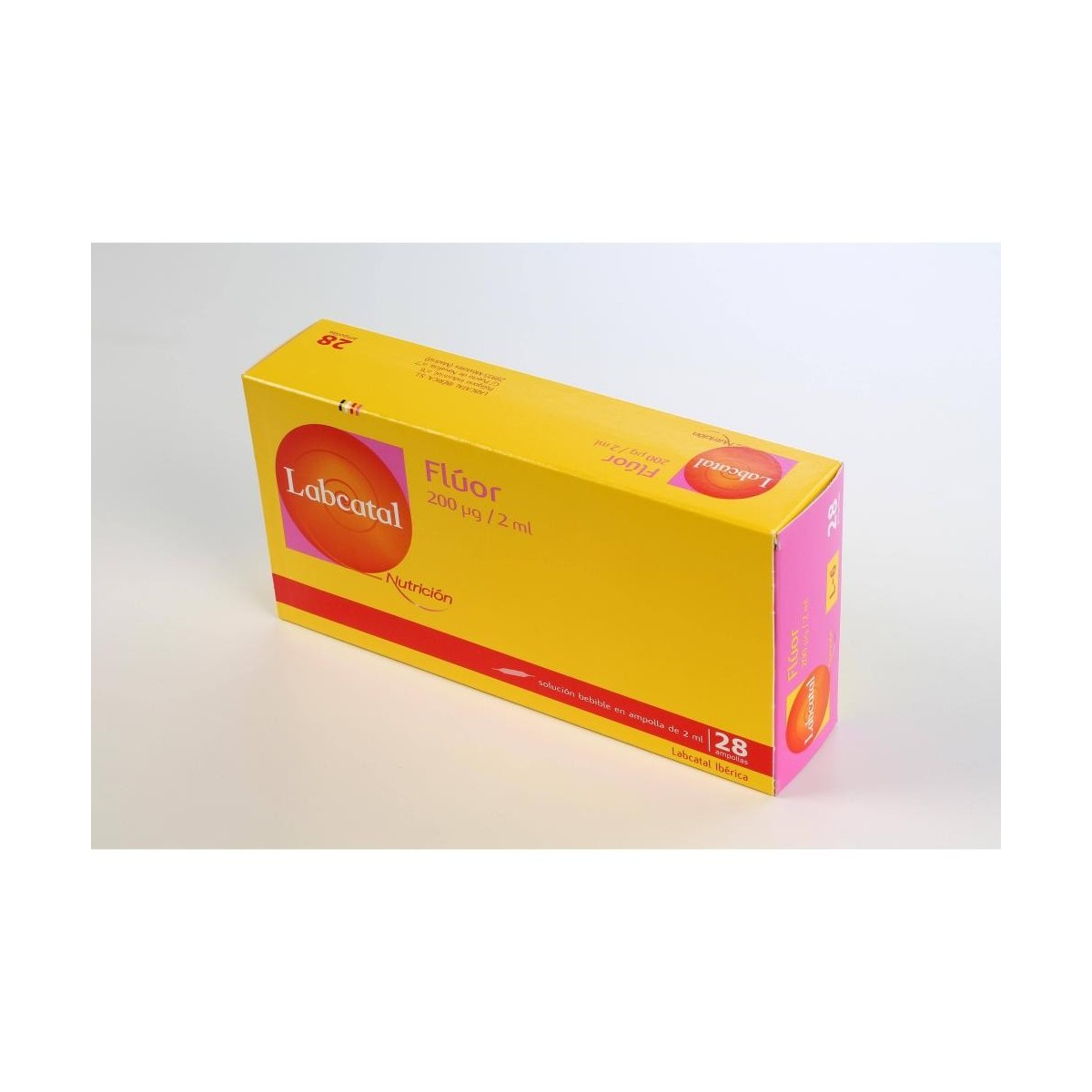 labcatal 6 fluor 28 ampollas