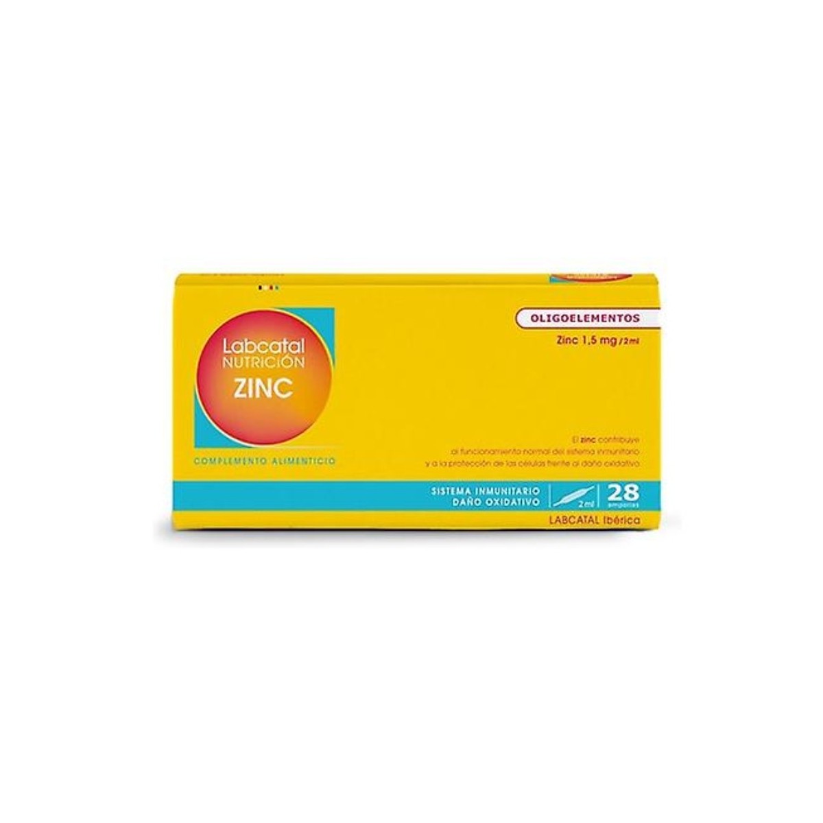 labcatal 18 zinc 28 ampollas