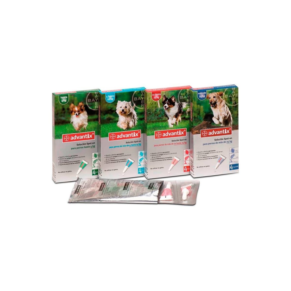advantix 10 25 kg 4 pipetas