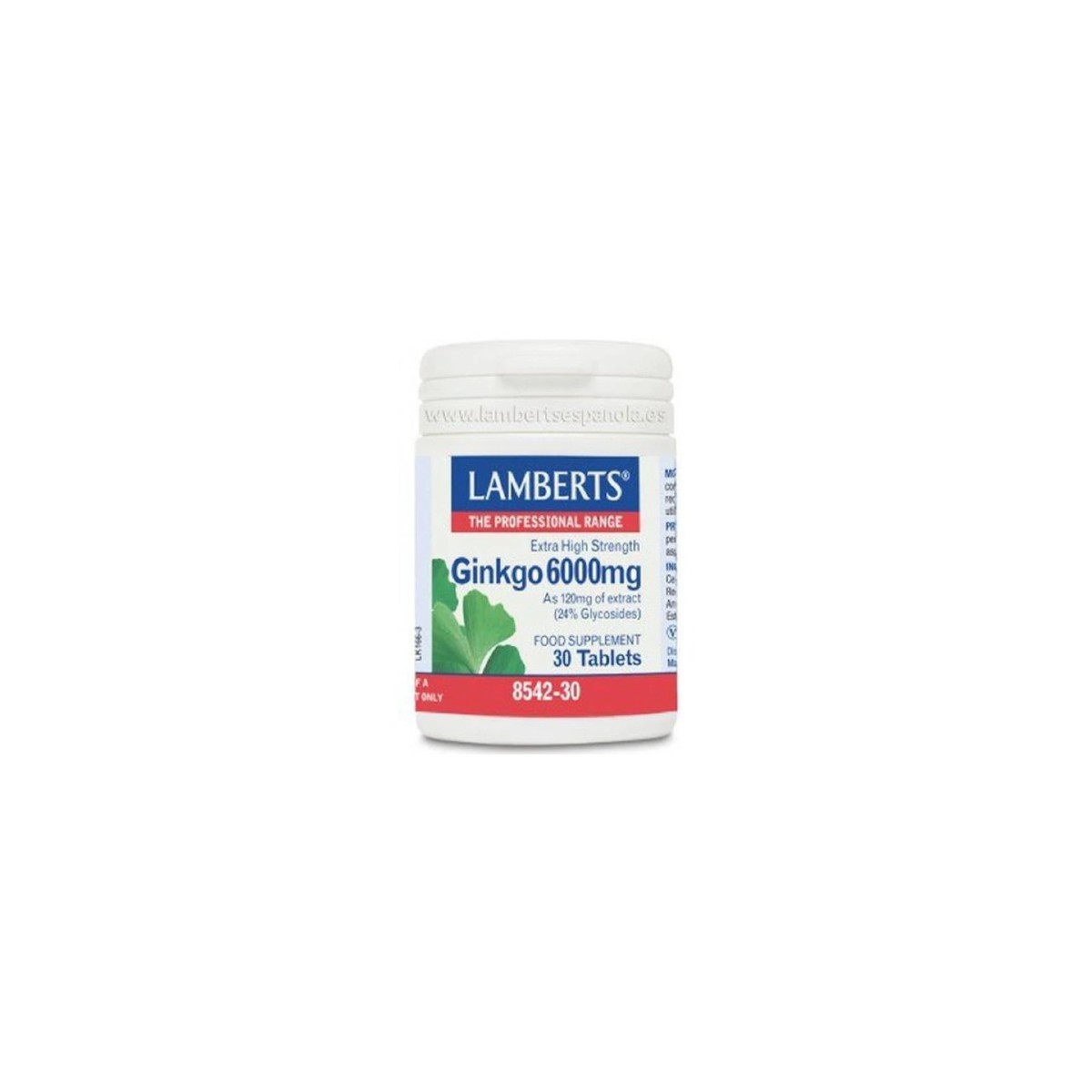 lamberts ginkgo biloba 30 tabletas