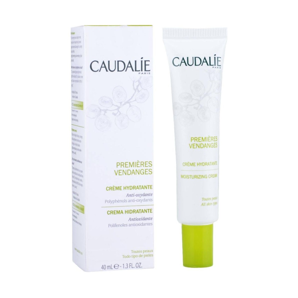 caudalie hidratante premieres vendanges crema 40 ml