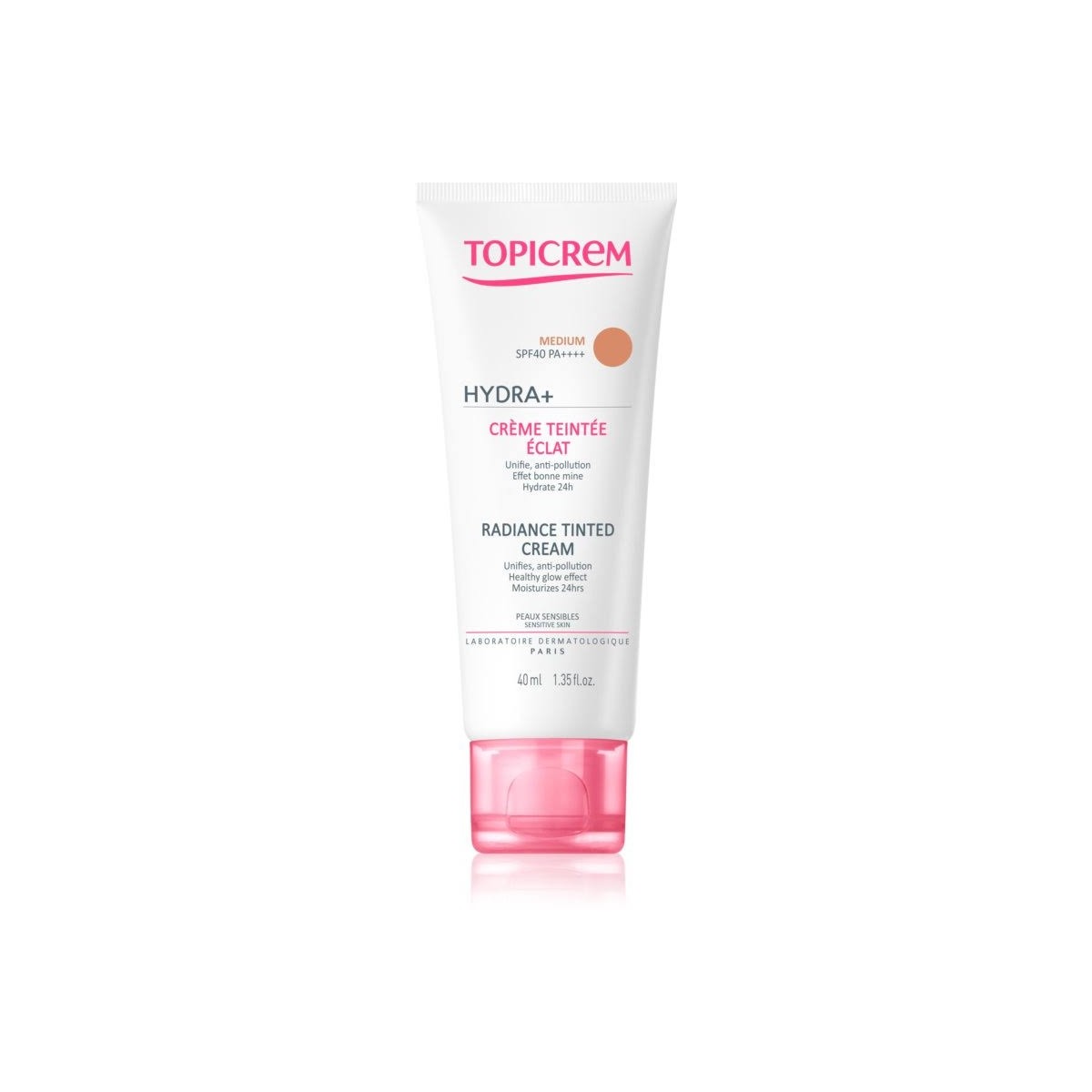topicrem hydra radiance tinted crema 40ml