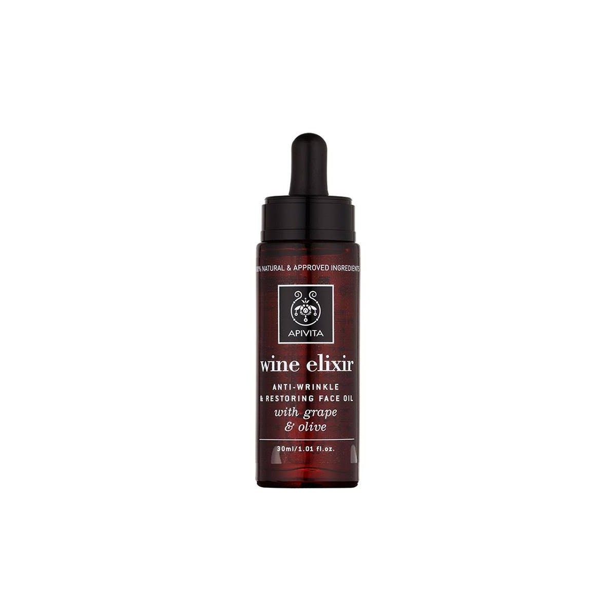 apivita wine elixir aceite facial antiarrugas 30ml
