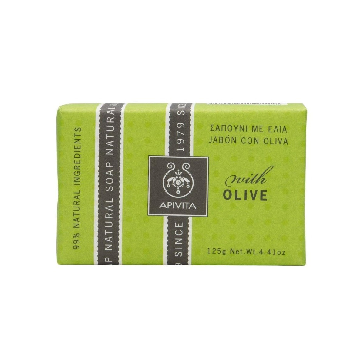 apivita jabon natural con oliva 125 g