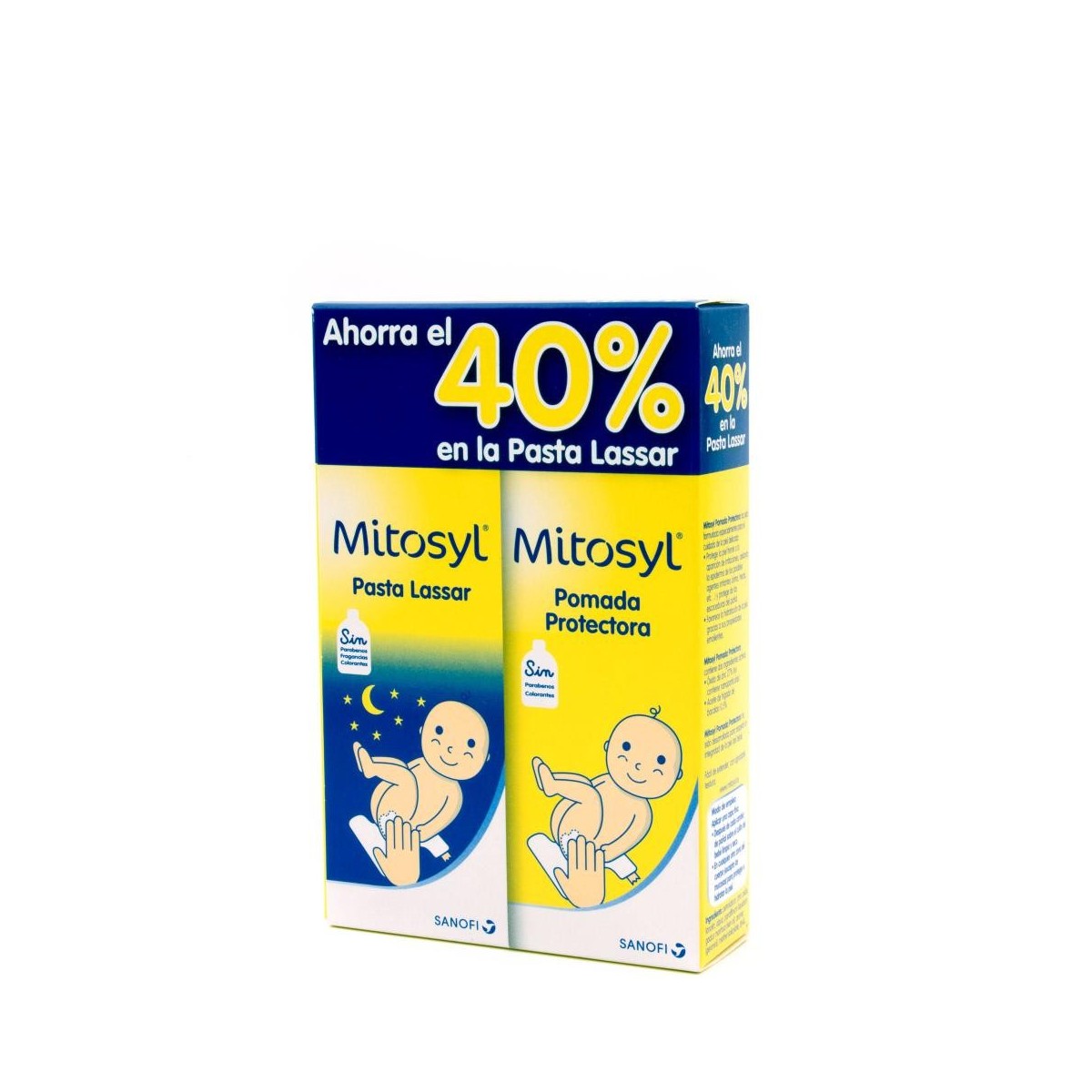 mitosyl pomada protectora 65g pasta lassar 45g
