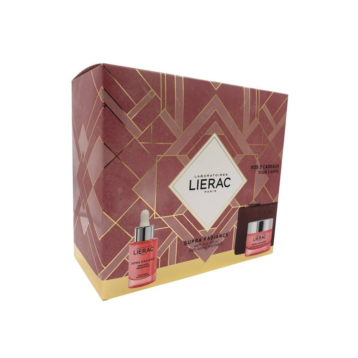 lierac cofre supra radiance serum gel crema 2020