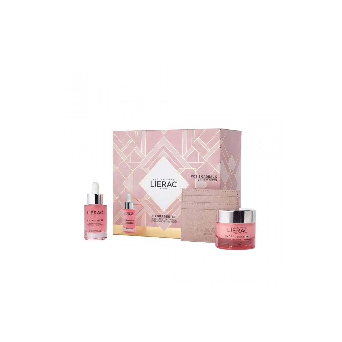 lierac cofre hydragenist serum gel crema
