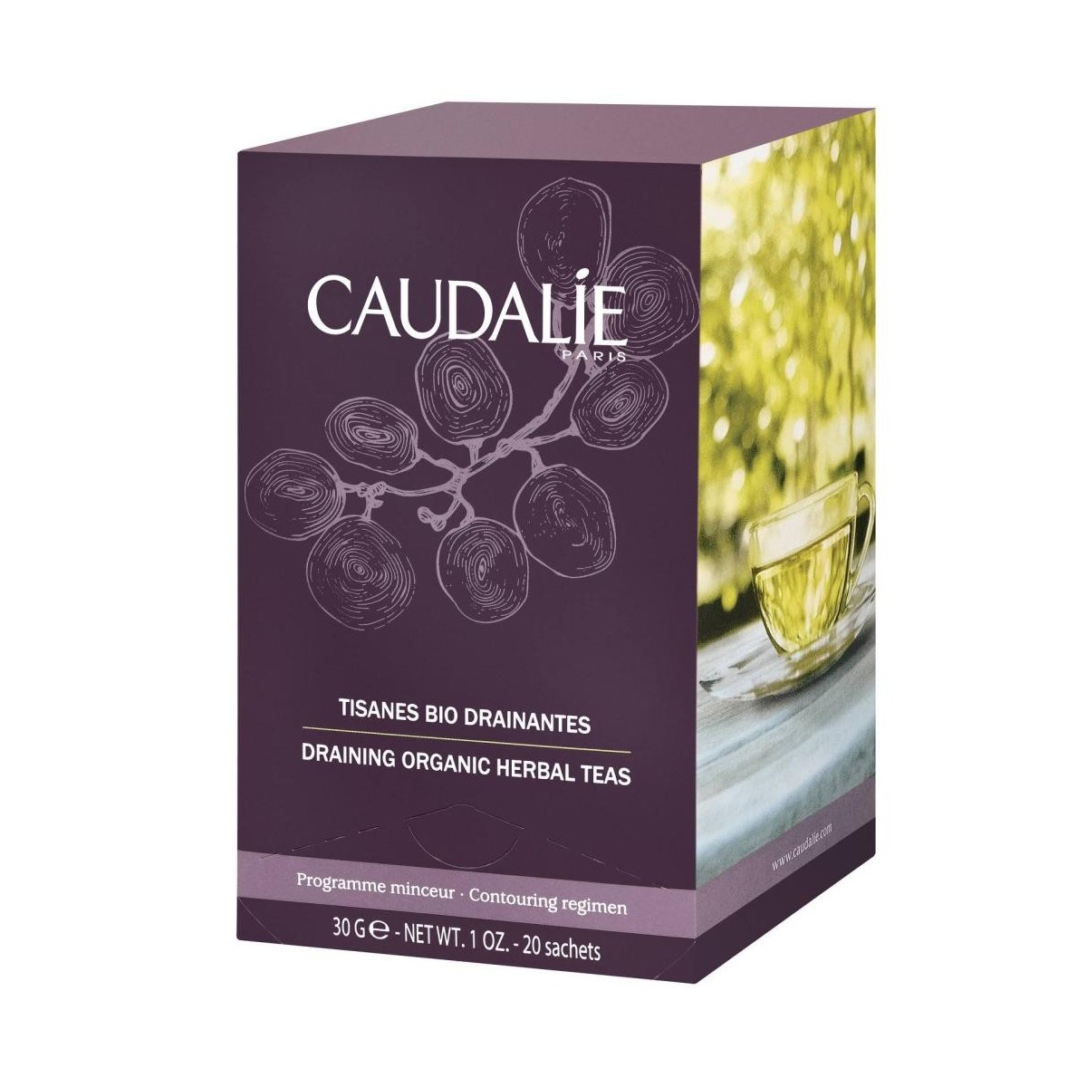 caudalie tisanas drenantes 30 gr