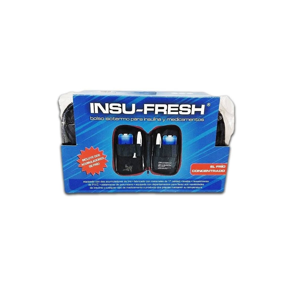 insu fresh nevera 2 acumuladores de frio 100 ml
