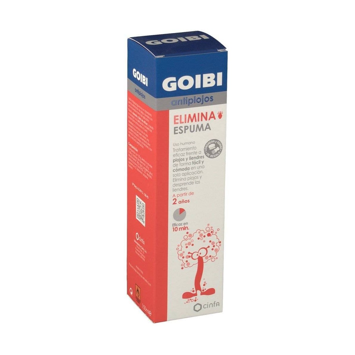 goibi antipiojos espuma 150 ml