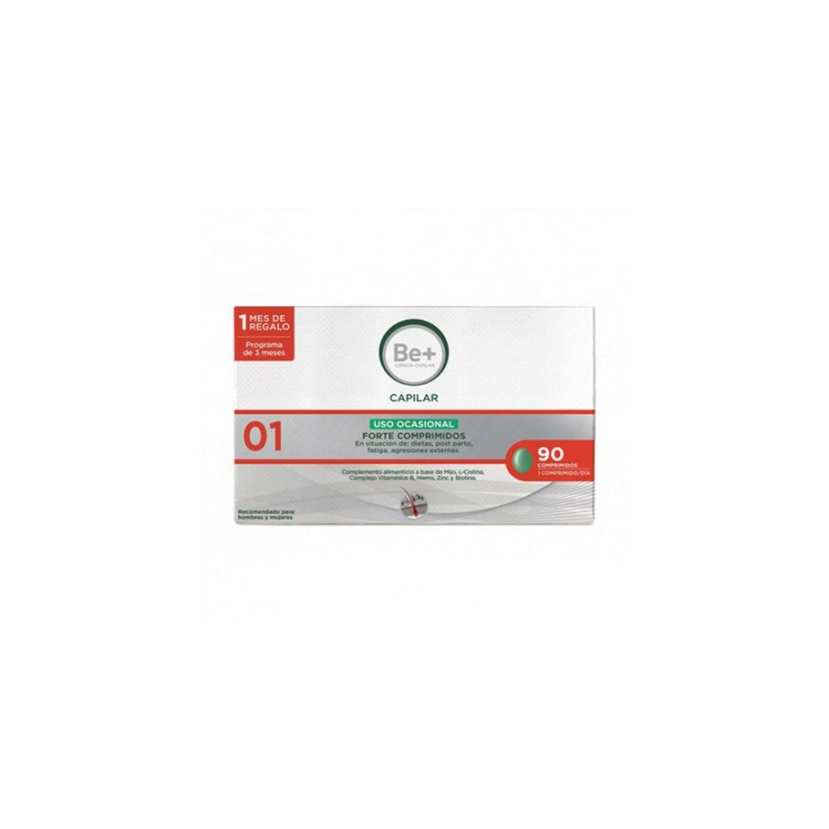 be capilar anticaida uso ocasional forte 90 comprimidos