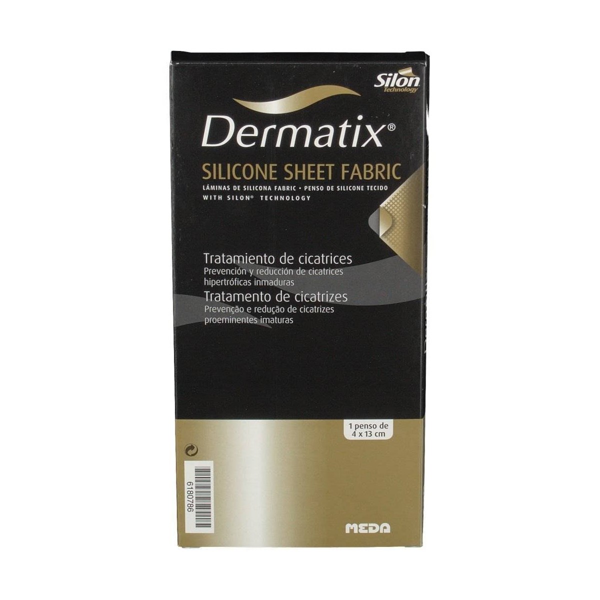 dermatix silicona fabric 4x13 cm