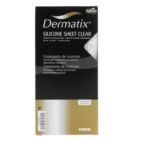 dermatix silicona clear 4 x 13 cm