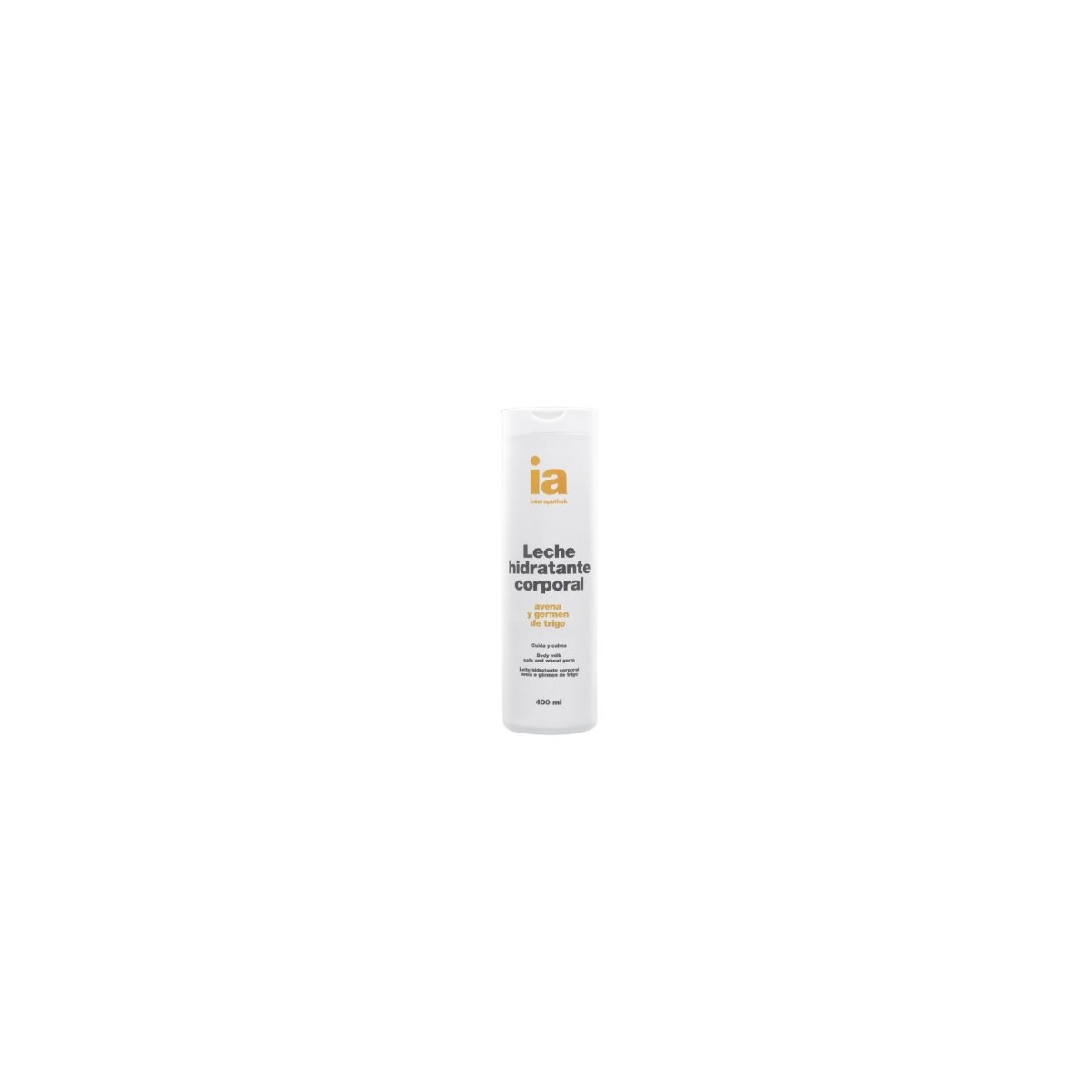 interapothek leche hidratante corporal avena y germen de trigo 400 ml