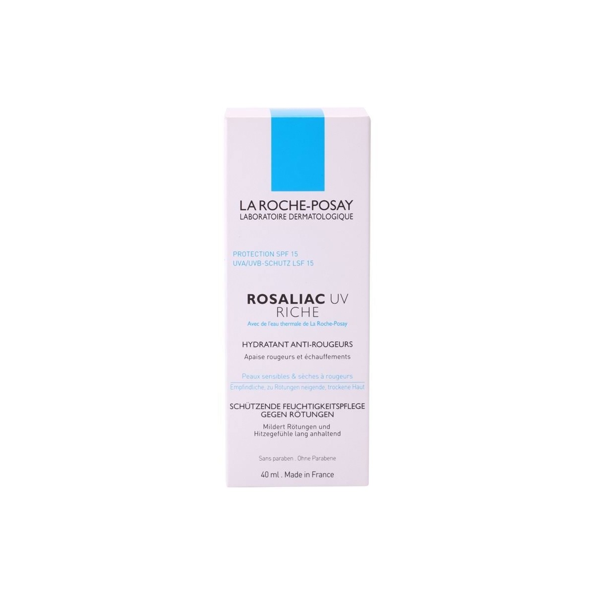 rosaliac uv rica 40 ml la roche posay