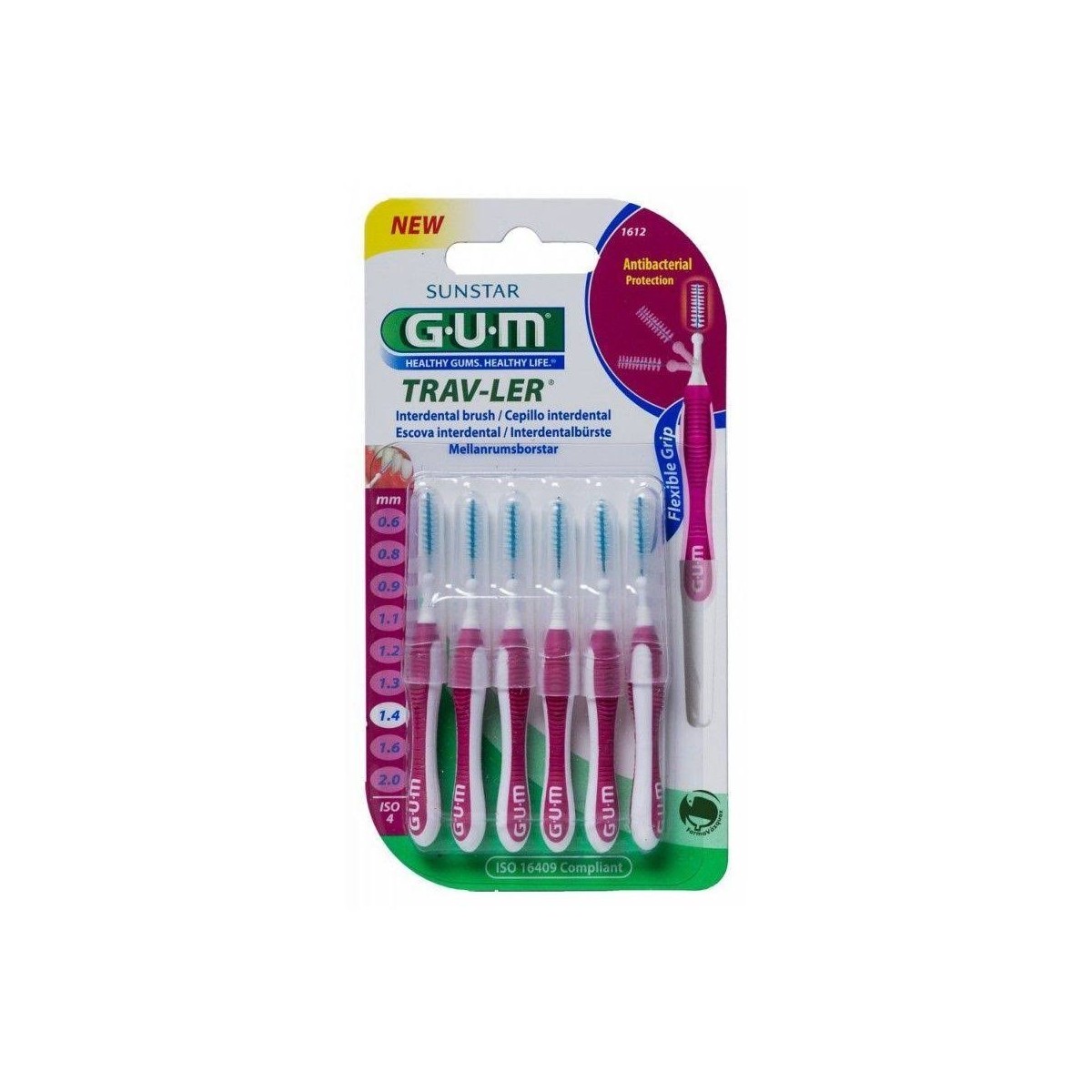 cepillo interdental gum 1612