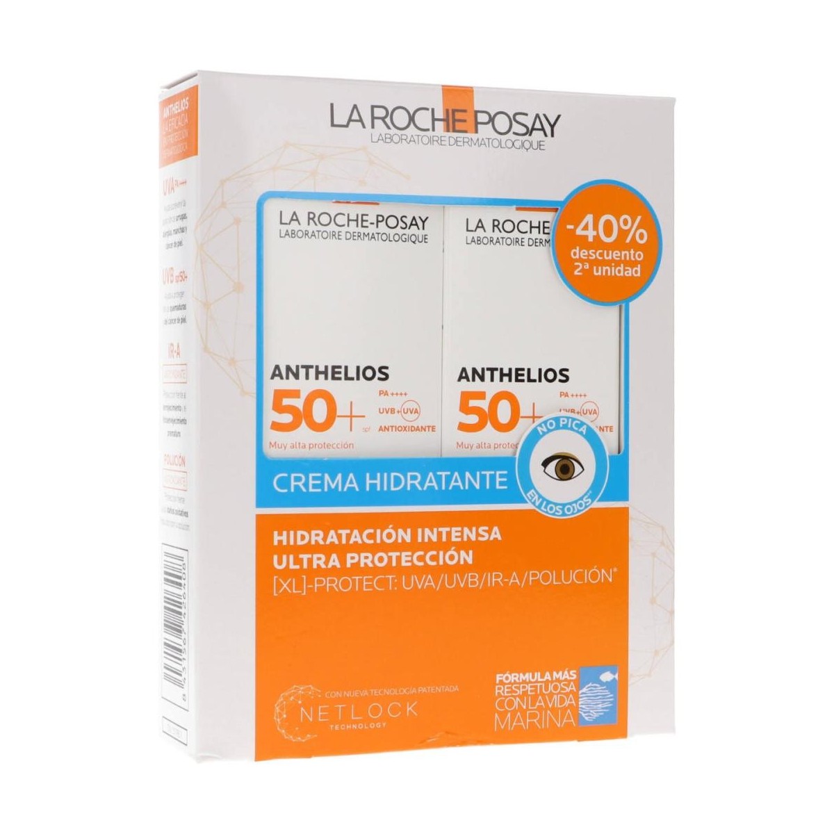 duplo crema hidratante anthelios 50