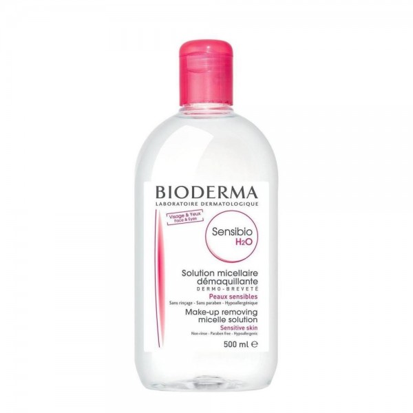 agua micelar sensibio h2o bioderma 500 ml