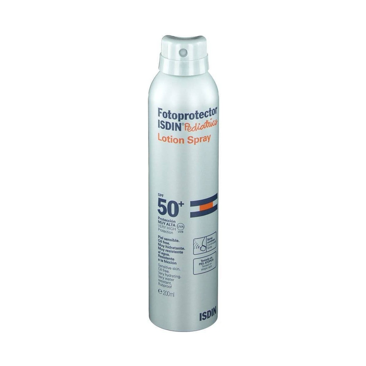 fotoprotector isdin lotion spray pediatrics spf 50