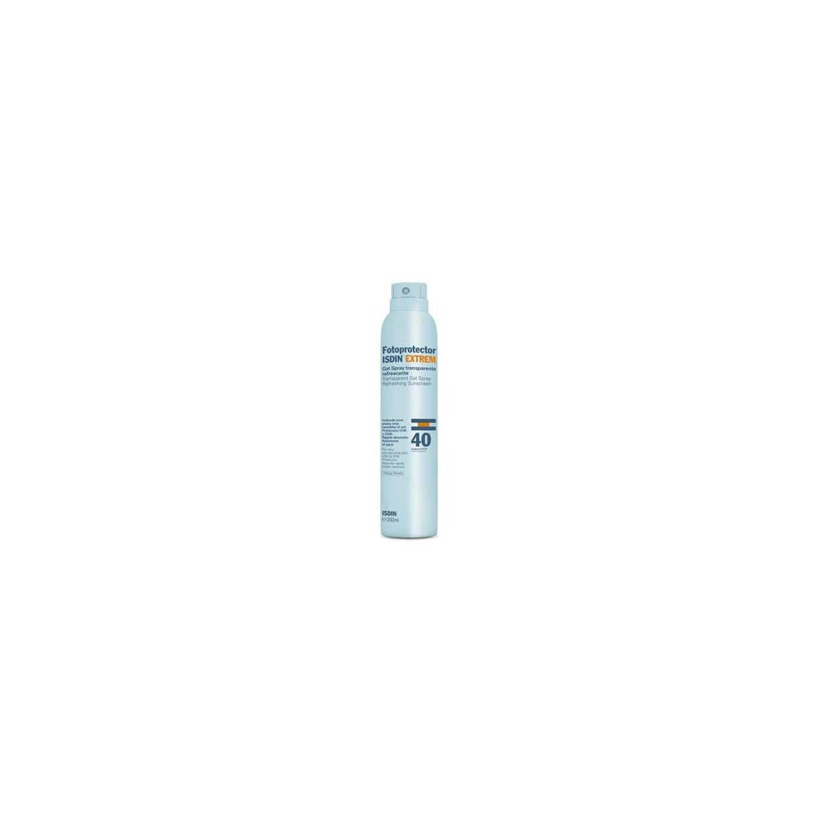 isdin fotoprotector extrem gel spray spf40200ml