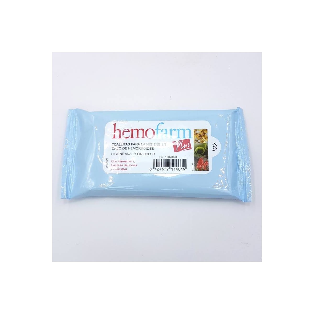 hemofarm plus 60 toallitas