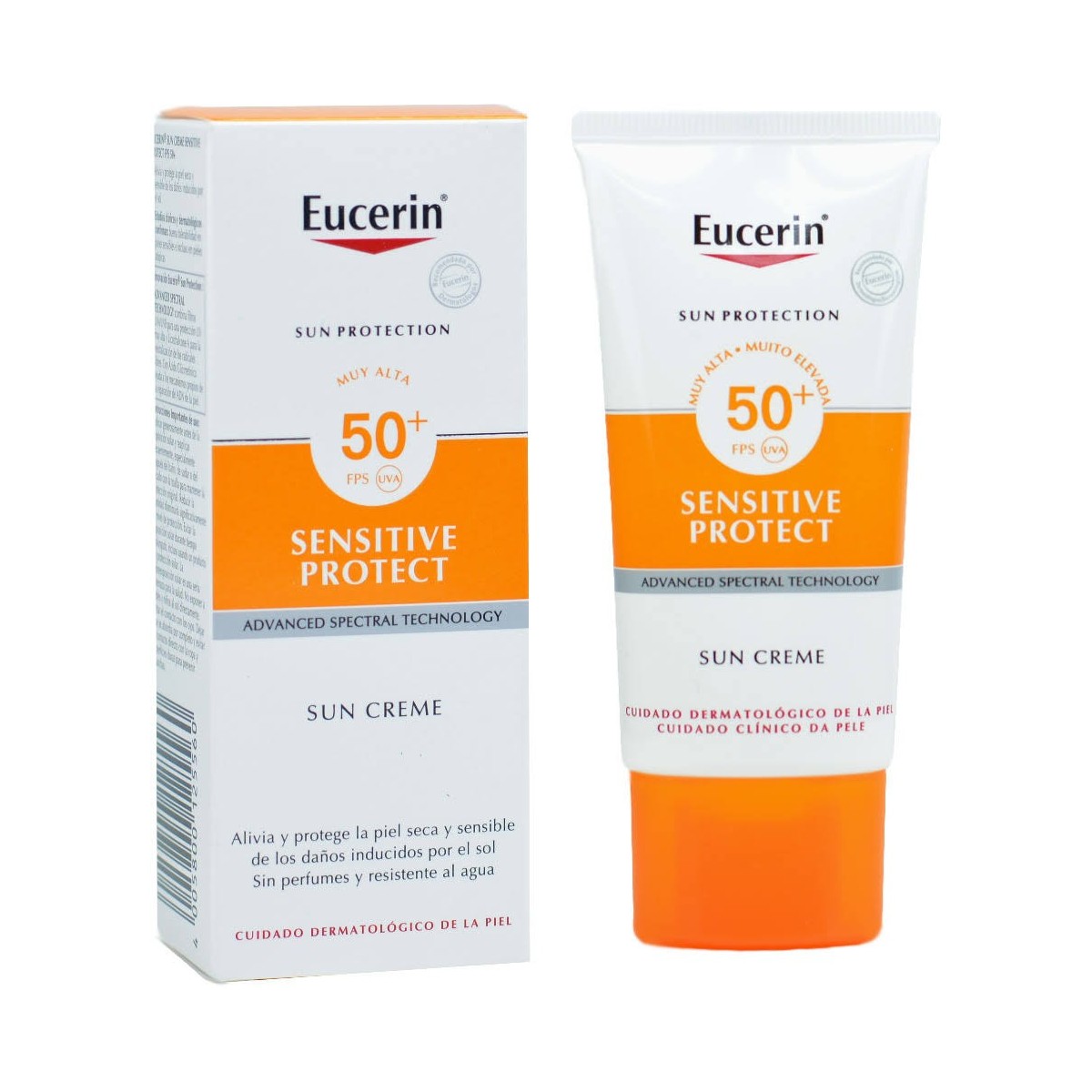 eucerin sun crema facial spf50 50ml