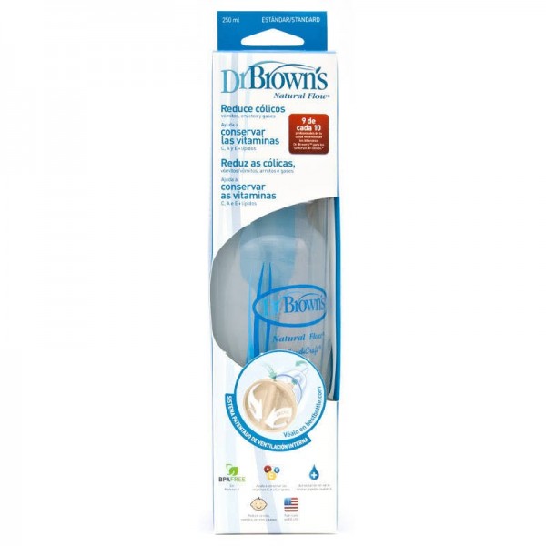 biberon boca estandar dr browns 240 ml