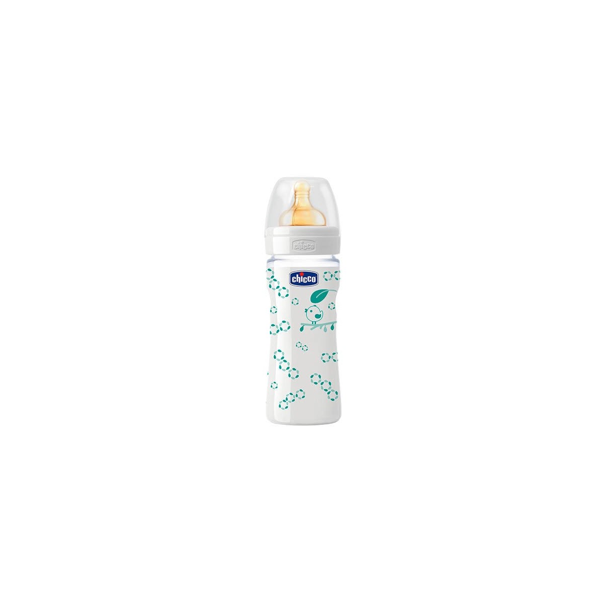 chicco biberon de vidrio flujo normal 0m 240 ml