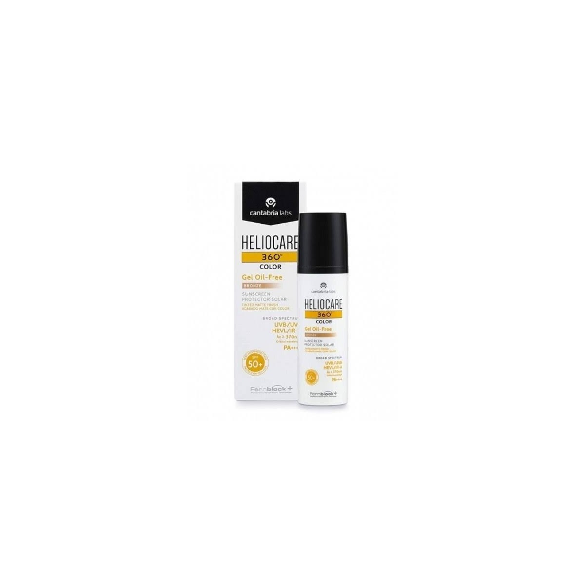 heliocare 360o color gel oil free bronze 50ml