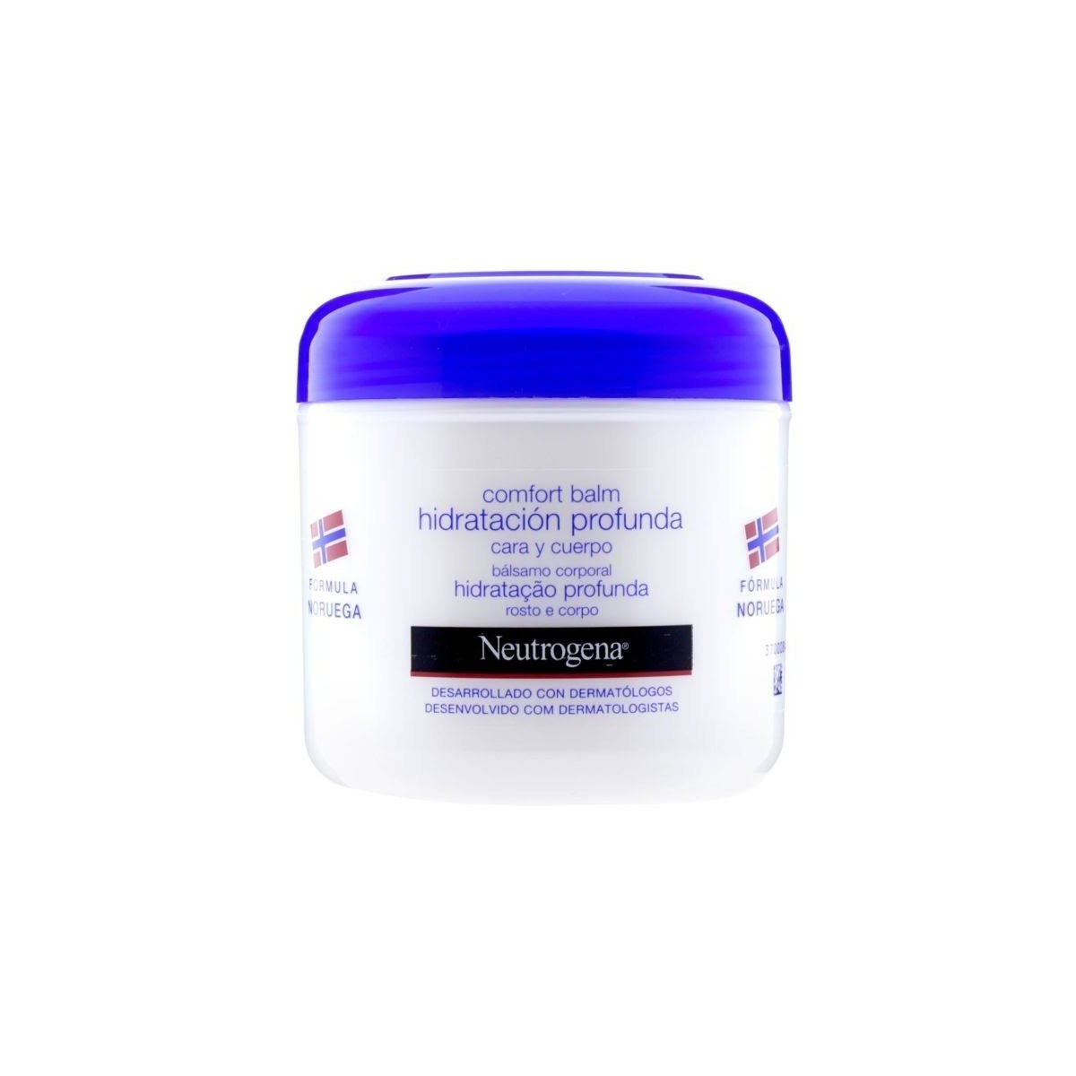 neutrogena balsamo hidratacion profunda confort cara y cuerpo 300ml