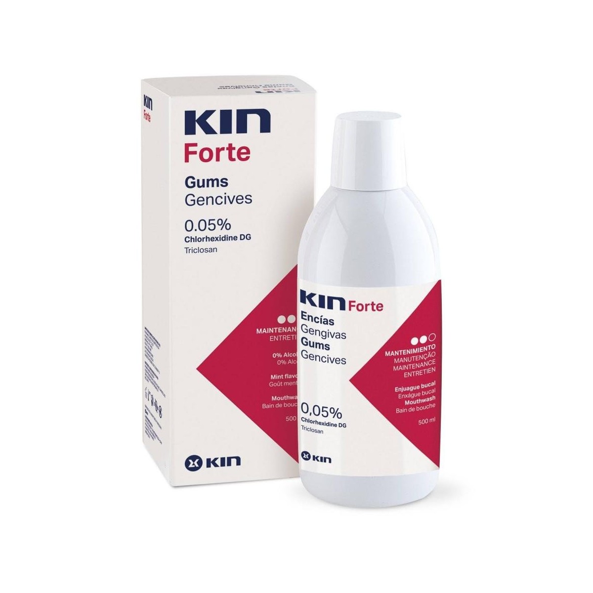 kin forte encias enjuague 500 ml