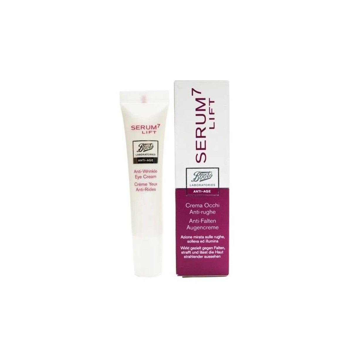 serum 7 lift crema antiarrugas contorno de ojos 15 ml