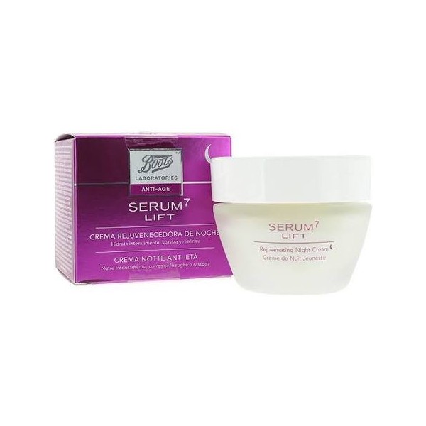serum7 lift crema rejuvenecedora de noche 50 ml