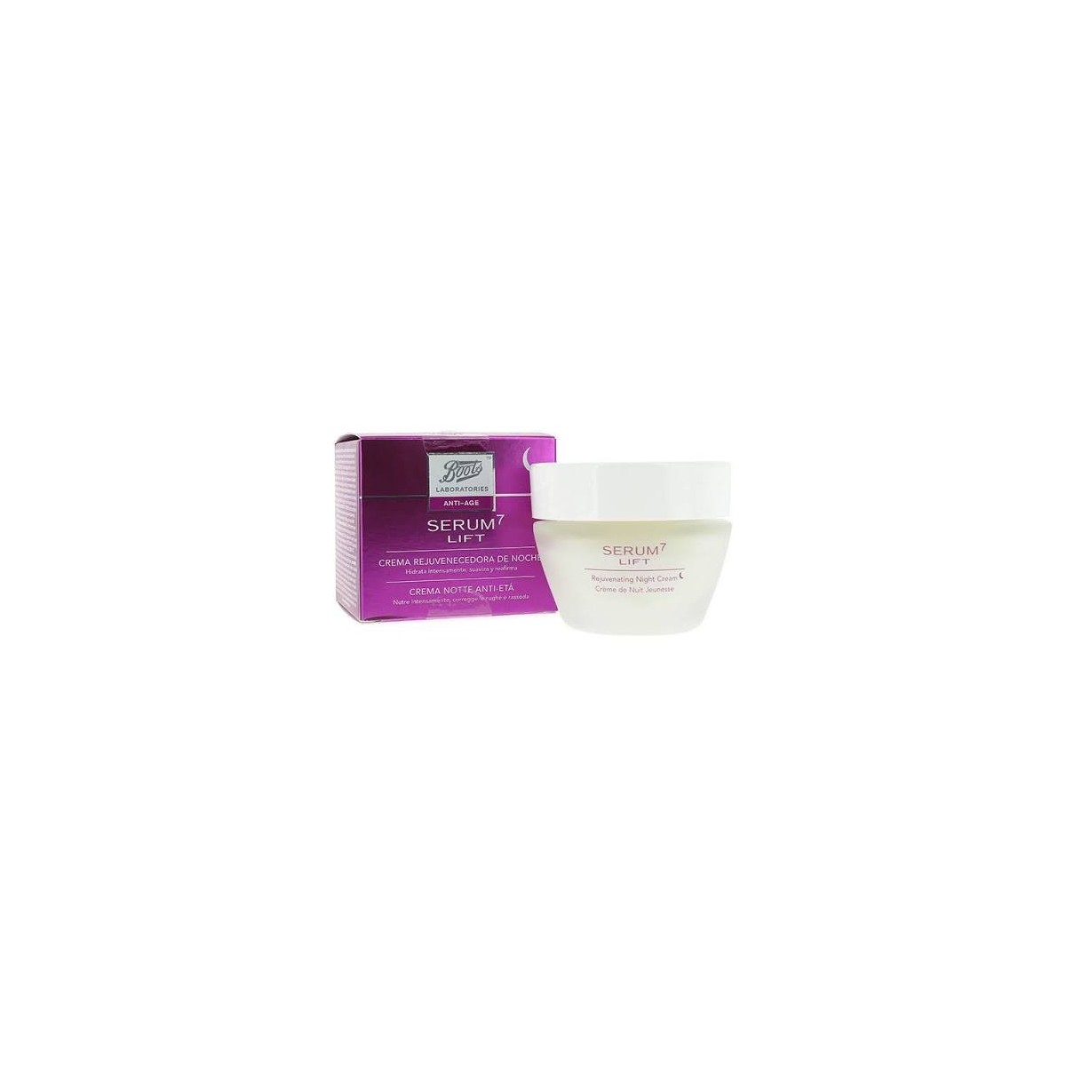 serum7 lift crema rejuvenecedora de noche 50 ml