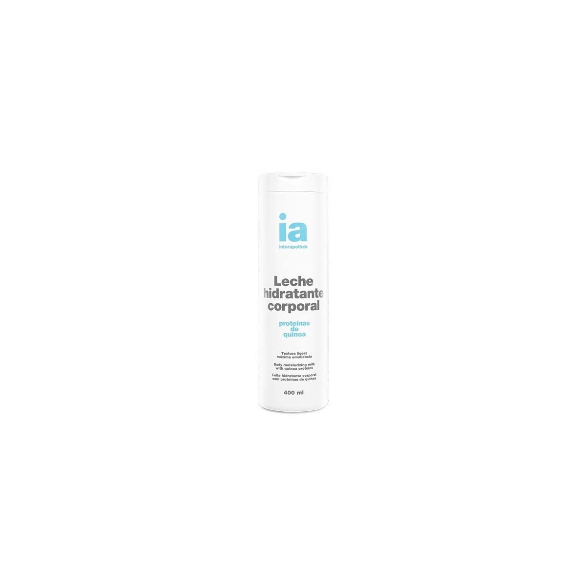 interapothek leche corporal proteinas quinoa 400 ml