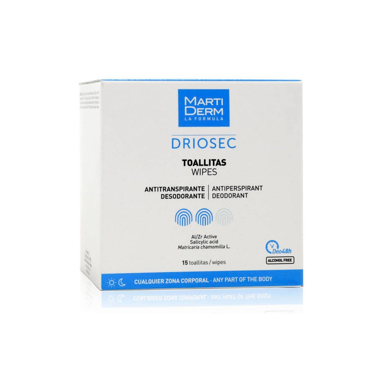 martiderm driosec 15 toallitas
