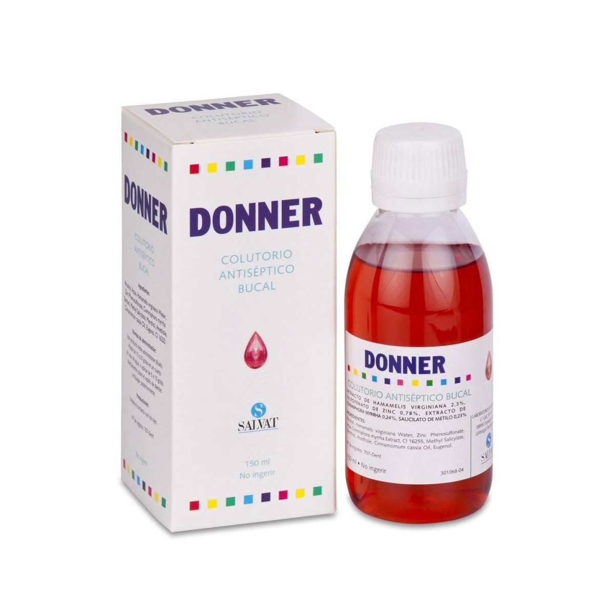 donner colutorio antiseptico bucal 150 ml