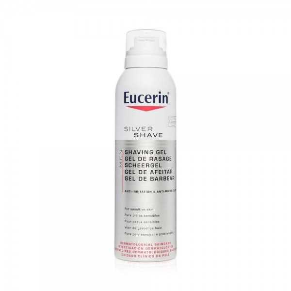 eucerin men silver gel de afeitar 150 ml