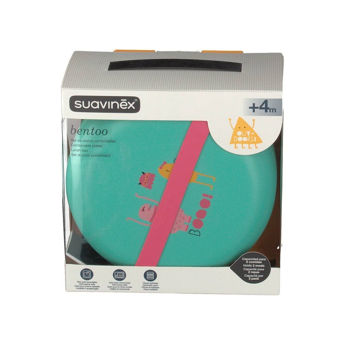suavinex set platos combinables bentoo