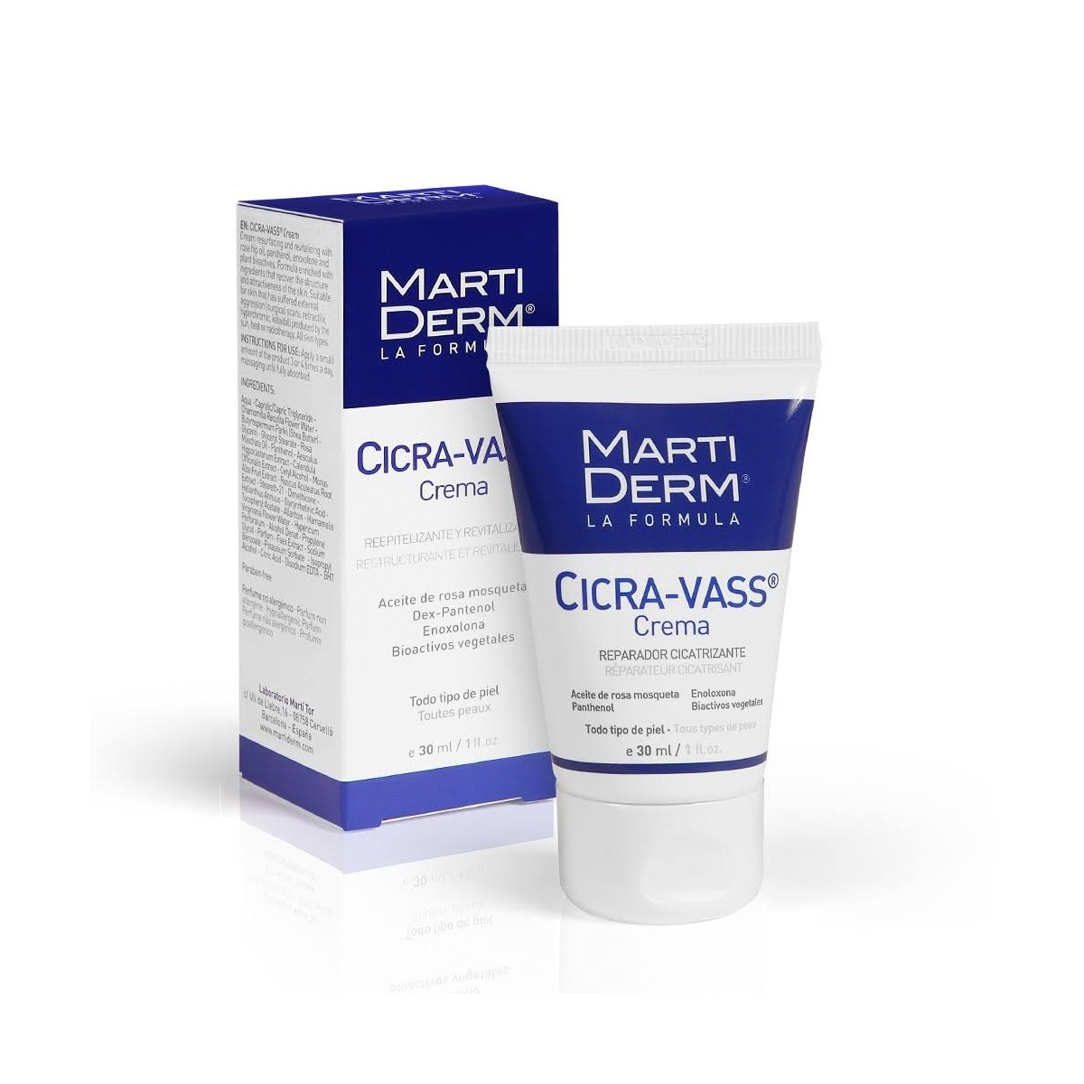 martiderm cicra vass crema 30 ml