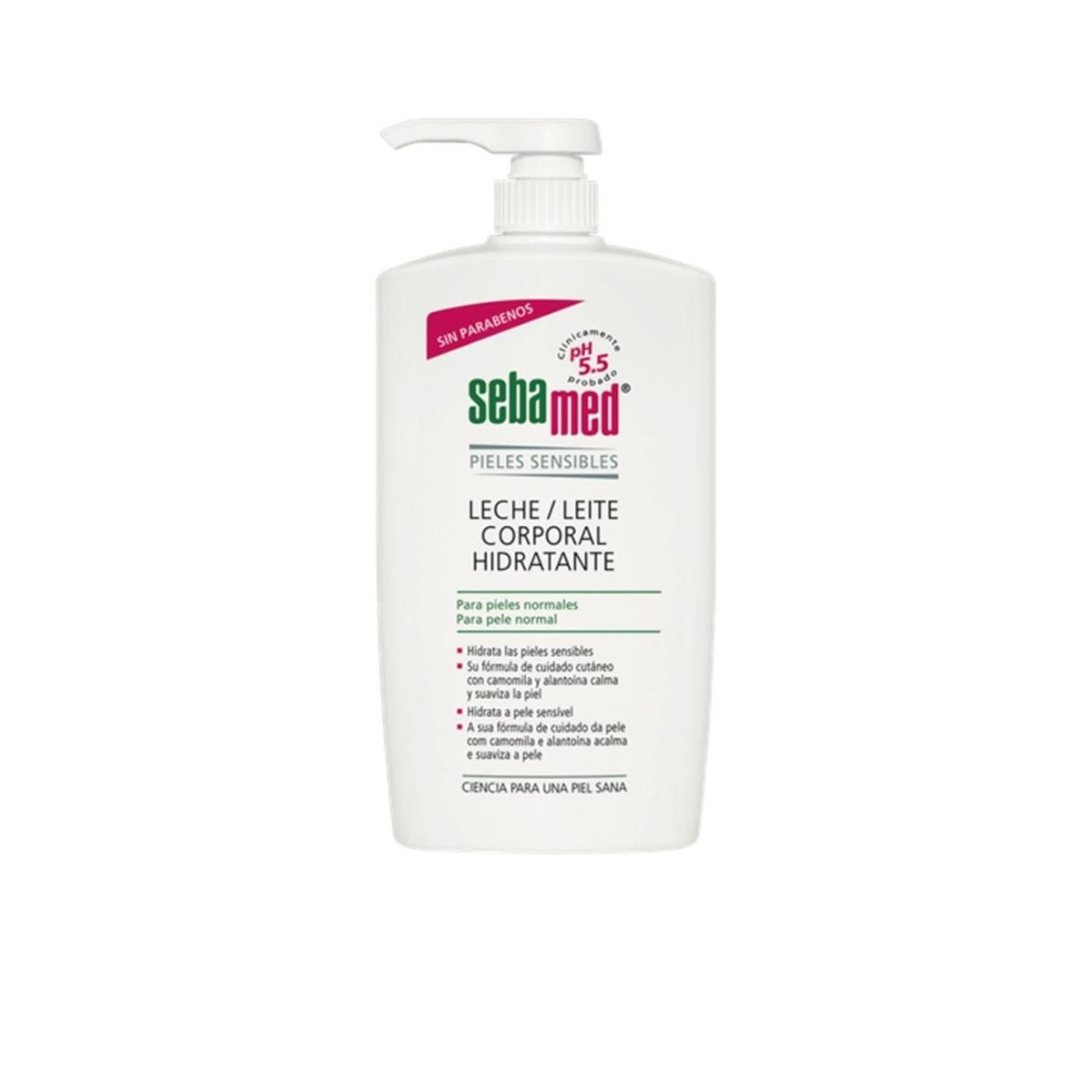 sebamed leche corporal 750 ml